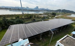 광양 하·폐수처리장 태양광 발전 시설 설치