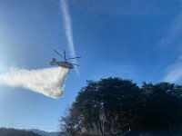양양 현남면에서 산불…40분 만에 진화