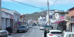 고창군 해리면 간판개선…쾌적한 거리 조성