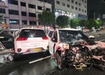 부평 부흥오거리서 차량 2대 충돌…1명 사망·2명 부상