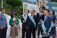 건국중학교, 학부모 주도적으로 통학로 안전 확보 화제