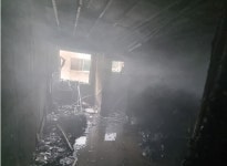 경주 건천 다가구 주택 화재 …3명 부상