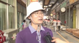 폭염에 노점상 어려움 가중…남원서 얼음물 나눔