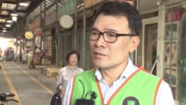 폭염에 노점상 어려움 가중…남원서 얼음물 나눔