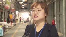 폭염에 노점상 어려움 가중…남원서 얼음물 나눔