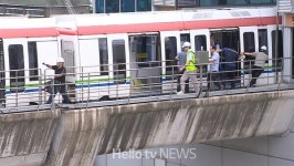 의정부 경전철 고장으로 양방향 운행 중단…복구 시간 걸릴 듯