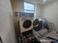 동래우체국 세탁실서 불…10여 명 대피 소동