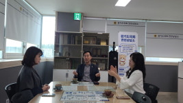 윤종영 경기도의원, 연천 농아인협회·수어통역센터장 정담회 개최