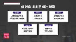 설 황금연휴 6일…전남 문 여는 병원·약국은?