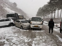 보성 고속 도로서 41중 연쇄 추돌…11명 중경상