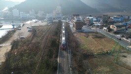 강릉-동해 구간 열차 운행 중단, 교량 공사
