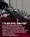 [카드뉴스]  강릉으로 밀반입된 마약 1조 원, 사상 최대…국제공조 수사 확대