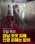[카드뉴스] 거제 236.6㎜ 폭우 쏟아져…경남 곳곳 피해