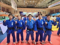 유도 명문 정선 사북초  올해 전국대회 단체전 6연패