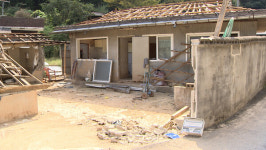 여전히 복구 중 추석 앞둔 합천 수해 마을