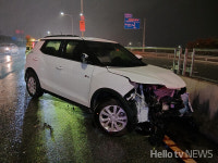 사상구 강변대로서 역주행…3중 추돌사고 발생