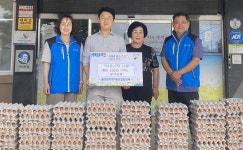 삼기농장 이웃사랑 위한 달걀 100판 기탁