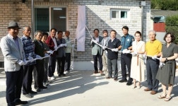 옥천군 동이면 금암3 경로당 준공식 개최