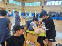 청주 혜화학교,생존수영 및 물놀이 안전교육 운영