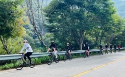 충주시남자단기청소년쉼터, 자전거 기부챌린지 출발