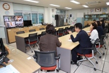 윤건영 교육감, 학생주도 위기상황 대응훈련 학교 사천초 방문