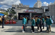 음성군 감곡면, 2025년 합동소방훈련 실시