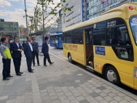 장영근 김포시 부시장, ‘산업단지 통근버스 임차 지원사업’ 현장 방문
