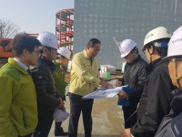 고양시, 올해 말 준공 일산서구청사 공사 점검