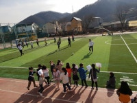 용인 운학초등학교, 인조잔디구장 교체