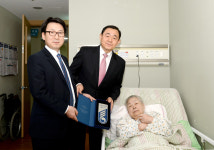 최종환 파주시장, 독립운동가 민영주 지사 위문