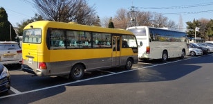 안산 원곡동 공영주차장, 버스.화물차 불법 주차 묵인