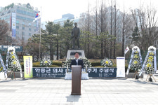안중근의사 순국 109주기 추념식, 부천 안중근공원서 열려