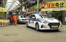 오산소방서 소방차 길 터주기 훈련 및 캠페인 실시 -