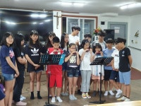 용인 운학초, 복지센터 찾아가 봉사활동