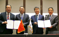 경기중기청, 中 산동성 기업인들과 교류회 협약