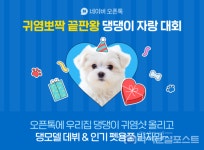 반려인 네이버톡에 모여라…네이버, 오픈톡서 전국 댕댕이 사진 자랑 대회