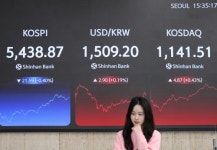 터보퀀트에 우울...코스피 약보합·환율 1508원선 마감