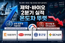 [특징주] 제약·바이오株 2분기 실적 온도차…신약 성과·R&D 웃음 포인트