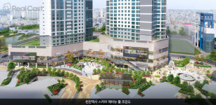 천안천 수변따라 지어지는 상업시설 ‘천안역사 스카이 애비뉴 몰’ 이목집중
