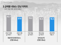 사장님, 여기 급매물 있나요 서울 아파트 강남권 중심 매물 증가