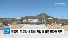 경북도, 코로나19 피해 기업 특별경영자금 지원
