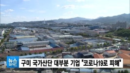 구미 국가산단 대부분 기업 코로나19로 피해