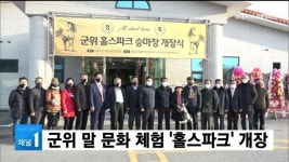 군위 말 문화 체험 홀스파크 개장
