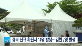경북 코로나19 신규 확진자 14명 발생…김천 7명 발생
