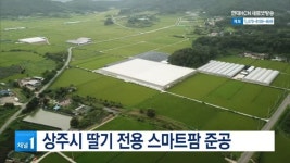 상주시 딸기 전용 스마트팜 준공