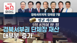 경북서부권 단체장 재산 대부분 '증가'