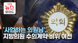 '사업하는 의원님'..지방의원 수의계약 비위 '여전'