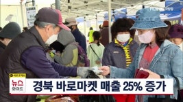 경북 바로마켓 매출 25% 증가