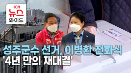 성주군수 선거, 이병환·전화식 4년 만의 재대결