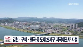 김천*구미*칠곡 등 도내 26지구 지적재조사 지정